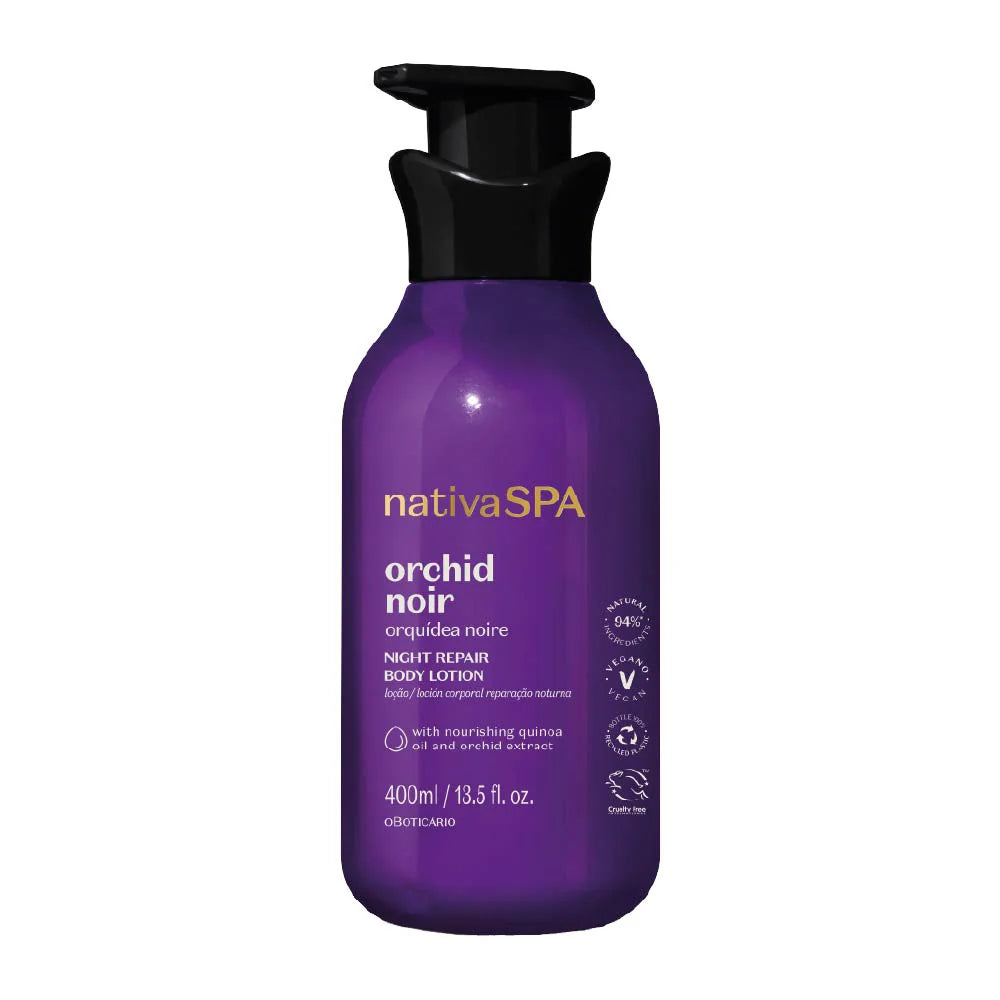 Loção Corporal Nativa Spa Orquídea Noire, 400ml
