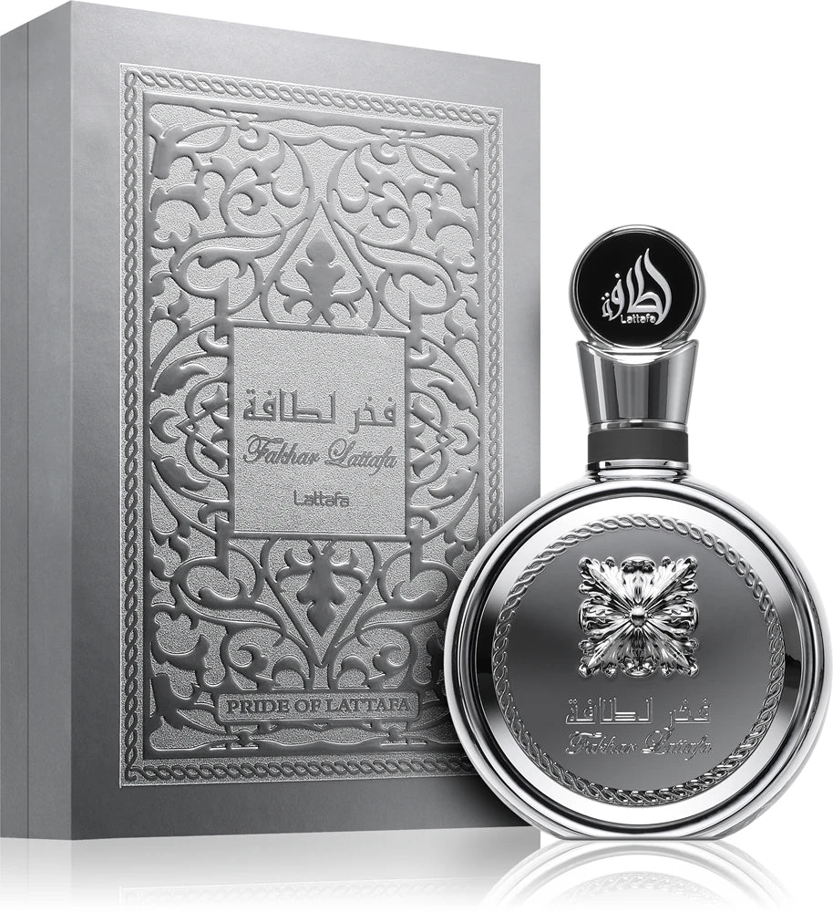 Lattafa Fakhar Platinum 100ml - Perfume Árabe Masculino