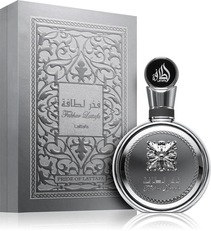 Lattafa Fakhar Platinum 100ml - Perfume Árabe Masculino