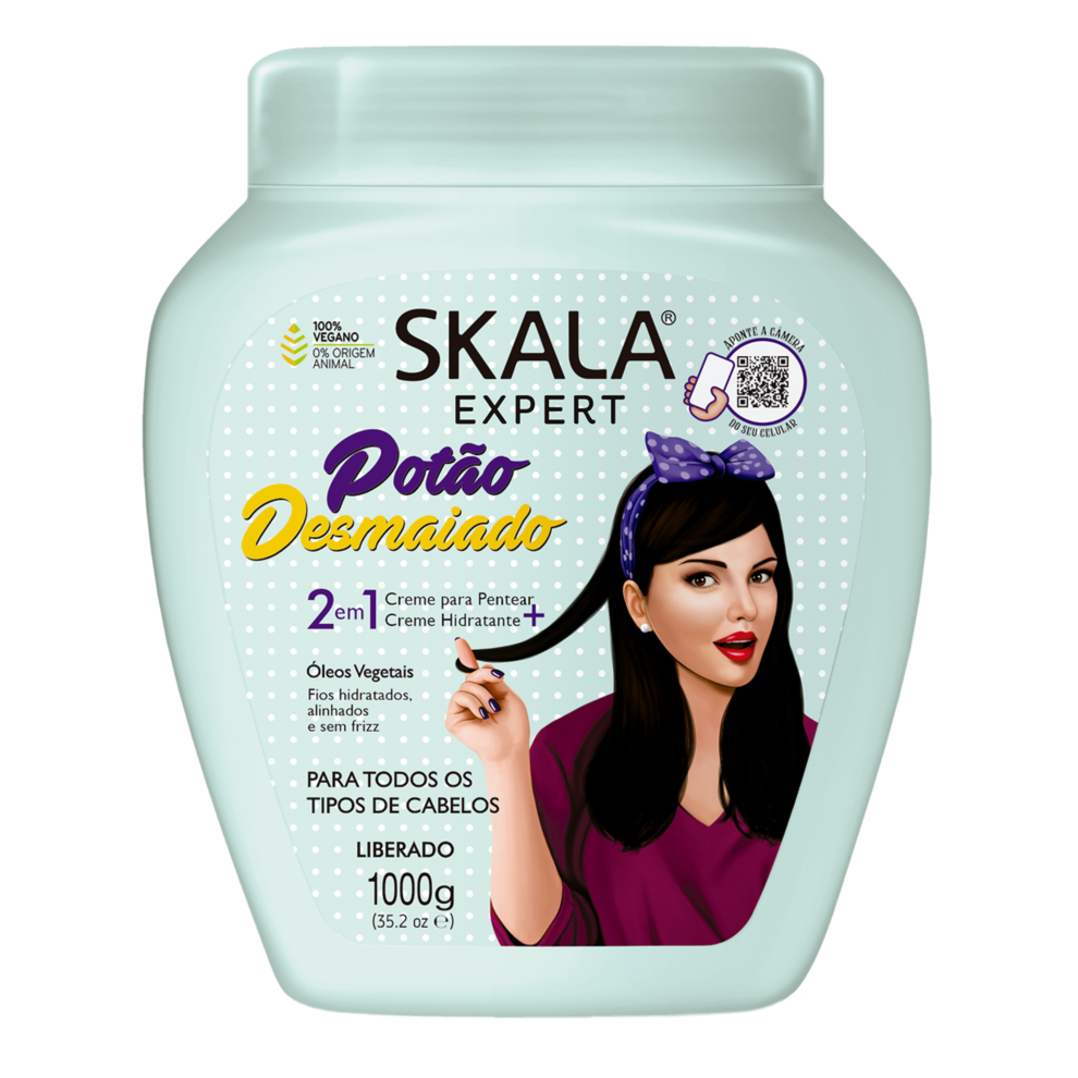 Máscara Skala Potão Desmaiado 1Kg | 2 em 1