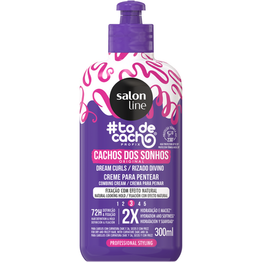 Salon Line TodeCachos Creme Pentear Cachos dos Sonhos 300ml