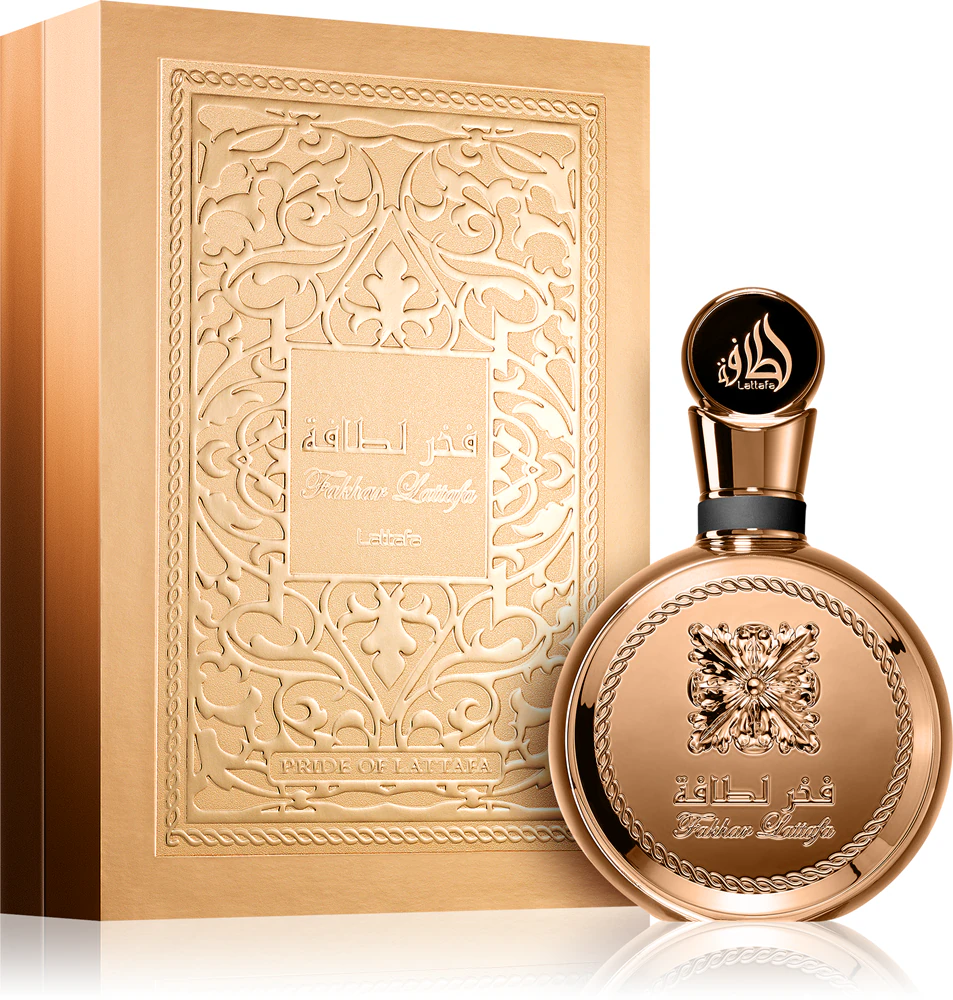 Lattafa Fakhar Gold 100ml - Perfume Árabe Masculino