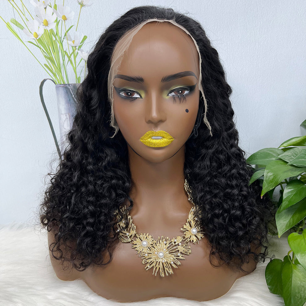 13*4 HD Lace Wig Water Wave Natural Color Virgin Human Hair Wigs 250% Density