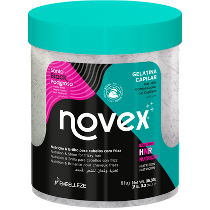 Novex Gelatina Santo Black 1kg