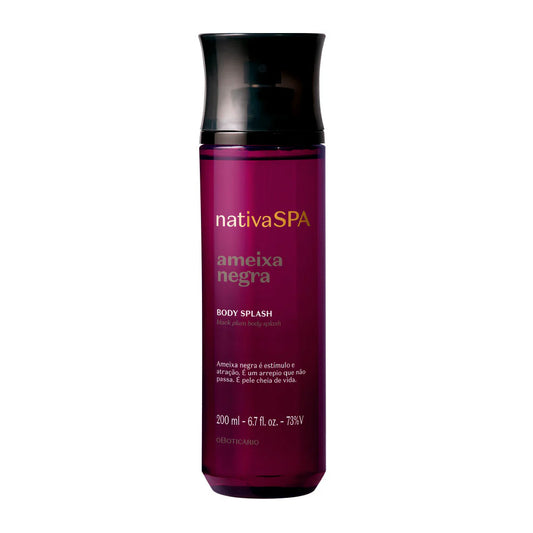 Body Splash Nativa Spa Ameixa Negra, 200ml