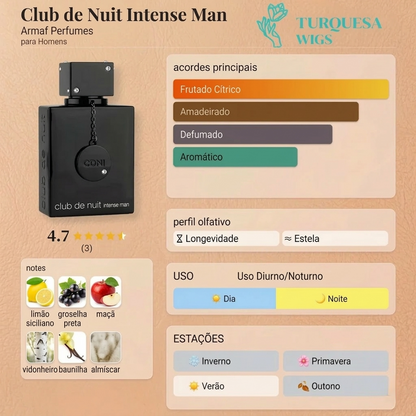 Perfume Club de Nuit Intense Man Armaf EDT 105ml