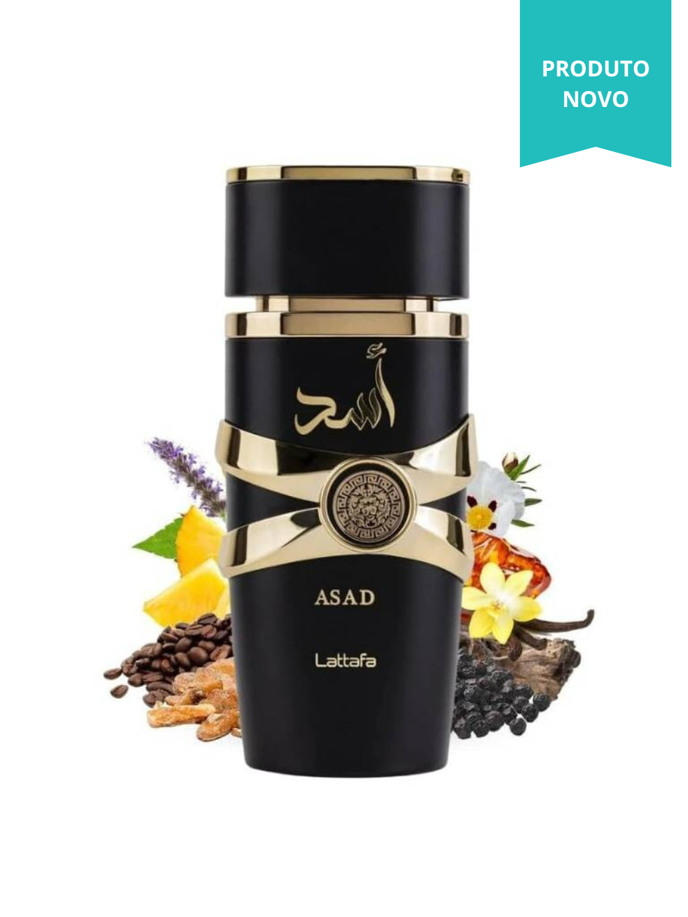 Perfume Lattafa Asad Eau de Parfum Masculino 100ml