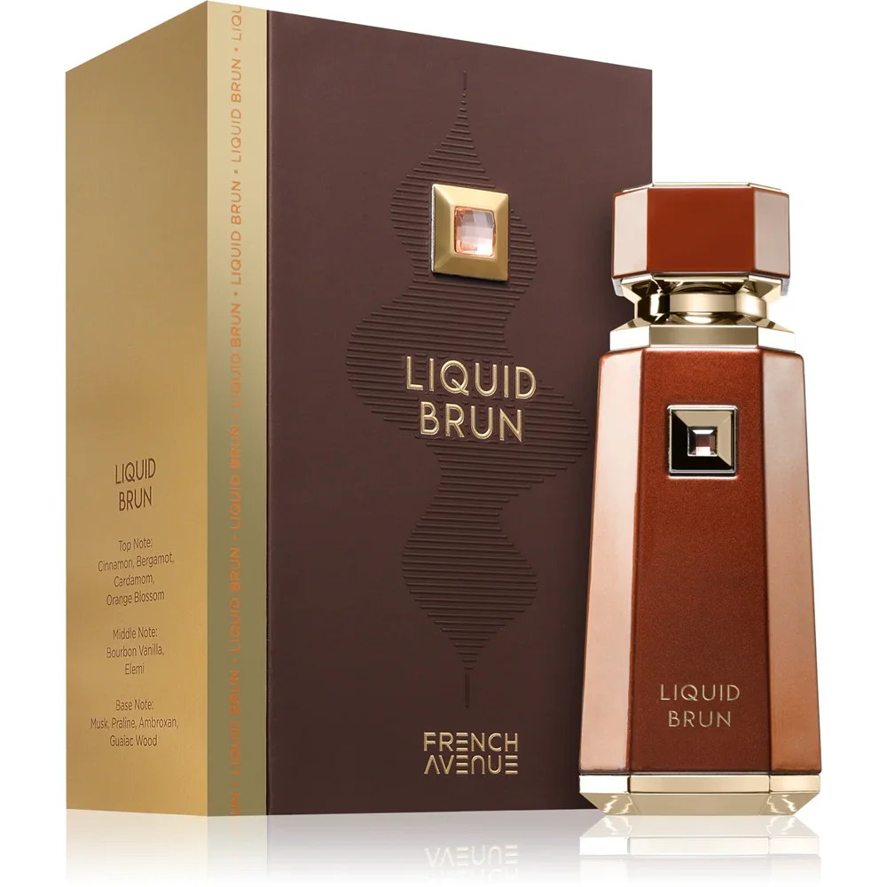 Liquid Brun EDP 100ml - Perfume Árabe Masculino