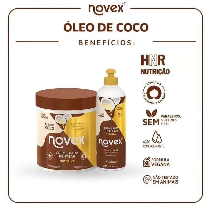 Novex Creme de Pentear Óleo de Coco 1kg
