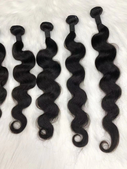 Natural Hair Bundles Body Wave Virgin Human Hair