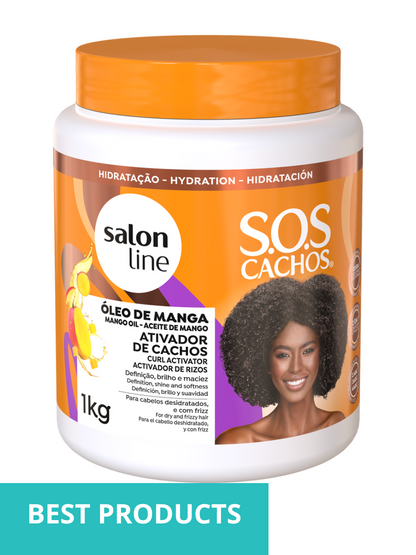 Salon Line Ativador SOS Cachos Manga 1kg