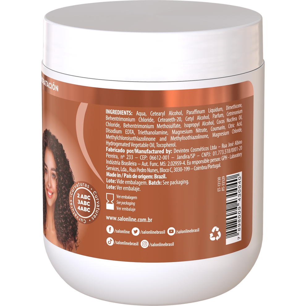 Salon Line Máscara SOS Coco 500g