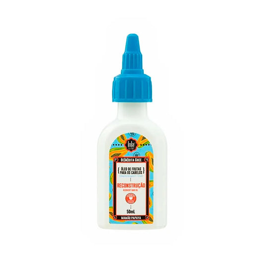 Lola Be(m)dita Ghee Papaya e Queratina Vegetal Reconstrução Óleo 50ml