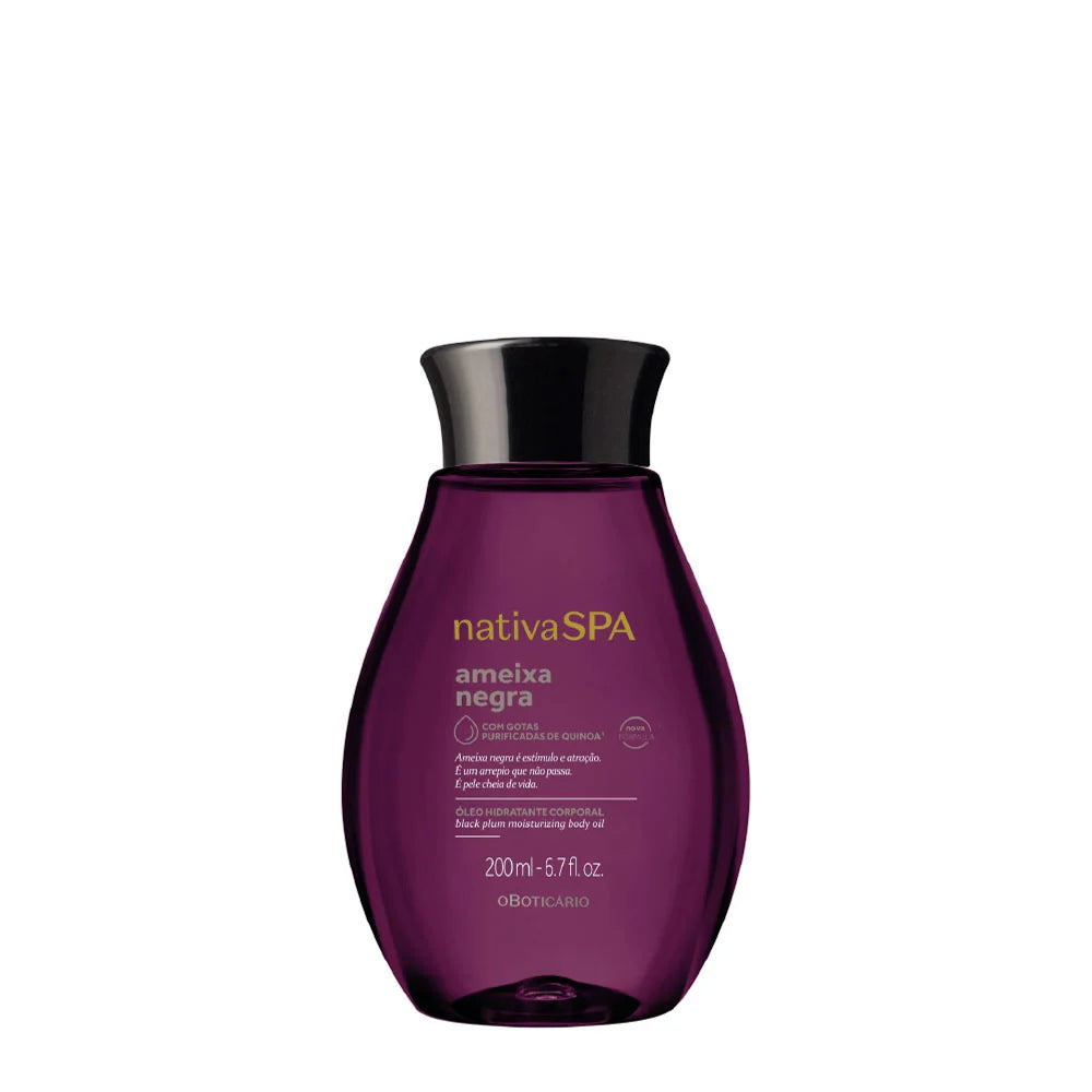 Óleo Hidratante Nativa Spa Ameixa Negra, 200ml
